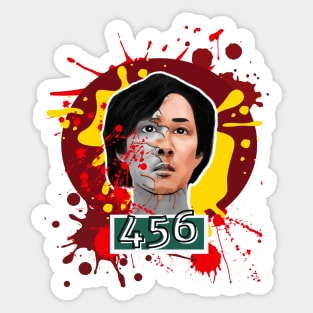 Squid Game 456 player Sticker